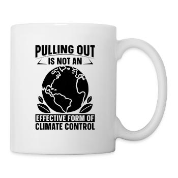 Se retirer n’est pas un activiste de la conservation pour le climat - Mug blanc - blanc - Droite