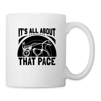 It's All About Horse Racing Equines Horse Racer - Mug - white - Right