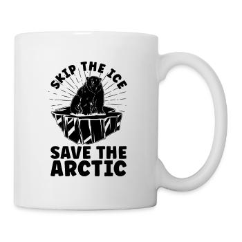 Skip The Ice Environmental Global Warming Advocate - Mug - white - Right