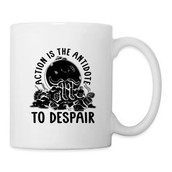 Action Is The Awareness Global Warming Advocate - Mug - white - Right