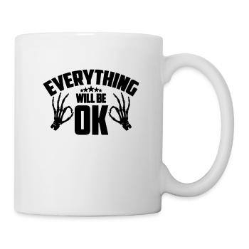 Everything Will Be Ok Radiologist X-ray Technician - Mug - white - Right
