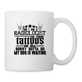 Oui, je suis radiologue Technicien en radiologie - Mug blanc - blanc - Droite