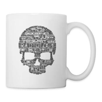 Radiology Skull Shape Radiography X-ray Technician - Tasse - Weiß - Rechts