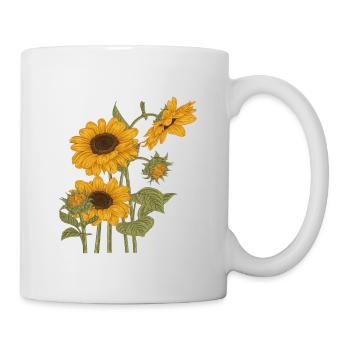 Retro Graphic Gardener Horticulturist Gardening La - Tasse - Weiß - Rechts