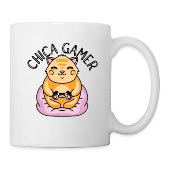 Chica Gamer Graphic Gaming Video Game Player Nerd - Tasse - Weiß - Rechts