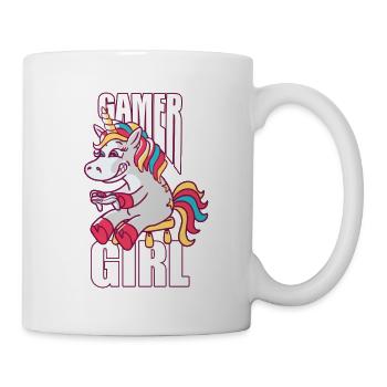 Gamer Girl Gaming Video Game Player Nerd Geek Game - Tasse - Weiß - Rechts
