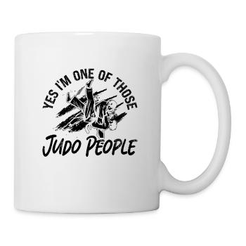 Judo People Fighter Karaté Training Sports de combat - Mug blanc - blanc - Droite