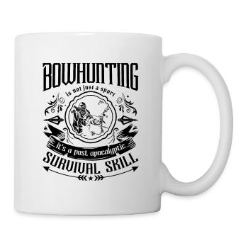 Bowhunting Is Not Just A Shooting Sports Bowhunter - Mug - white - Right