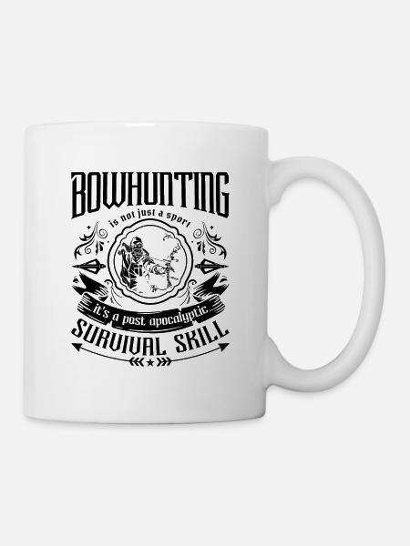 Bowhunting Is Not Just A Shooting Sports Bowhunter - Tasse - Weiß