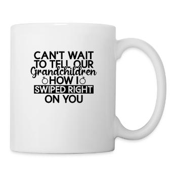 Braut Junggesellinnenabschied JGA Lustig - Tasse - Weiß - Rechts