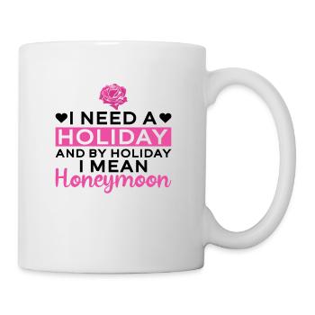 Braut Junggesellinnenabschied JGA - Tasse - Weiß - Rechts