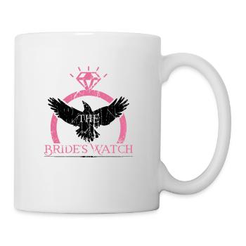 Brides Watch - Bride Bachelorette Party JGA - Mug blanc - blanc - Droite
