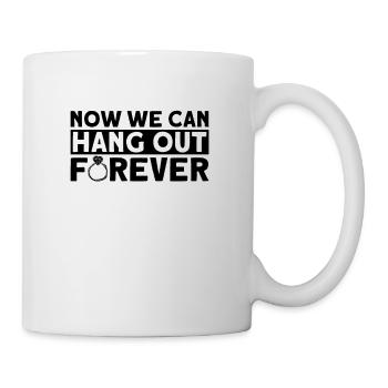 Braut Bräutigam Partneroutfit Hochzeit - Tasse - Weiß - Rechts