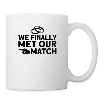 Mariage Tenue partenaire marié - Mug blanc - blanc - Droite