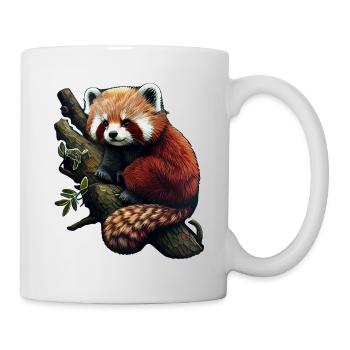 Red panda - Mug - white - Right