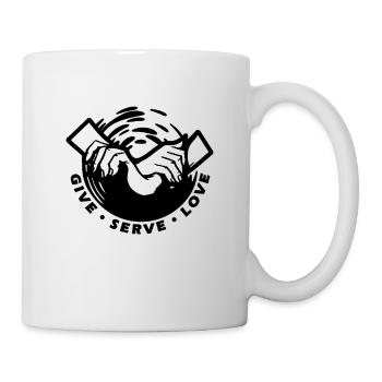 Give Serve Love Chiropractic Massage Chiropractor - Mug - white - Right
