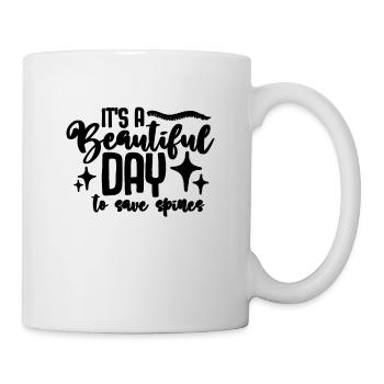 It's A Beautiful Day To Loves Chiro Chiropractor - Mug - white - Right
