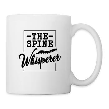 The Spine Whisperer Physiotherapist Chiropractor - Mug - white - Right