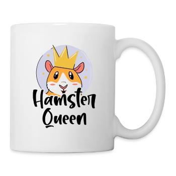 Hamster Queen Animal Lover Pet Owner Rodents Hamst - Tasse - Weiß - Rechts