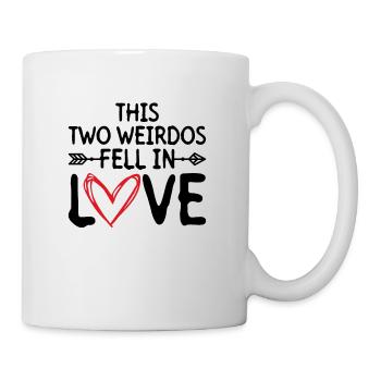 Braut Bräutigam Partneroutfit Hochzeit - Tasse - Weiß - Rechts