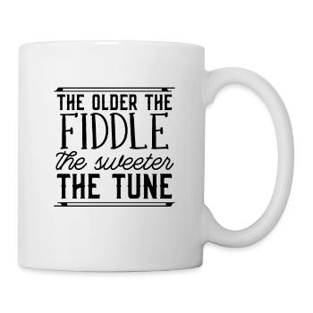 L’ancien violoniste violoniste - Mug blanc - blanc - Droite