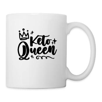 Keto Queen Ketogenic Diet Healthy Food Keto Lover - Mug - white - Right