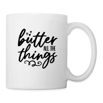 Butter All The Things Keto Diet Ketosis Keto Lover - Mug - white - Right