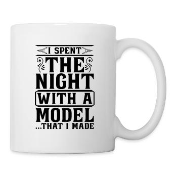 Architecte J’ai passé la nuit Architectes architectes - Mug blanc - blanc - Droite