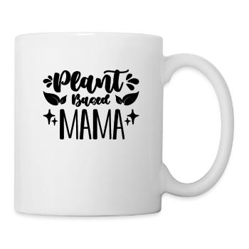 Maman à base de plantes Végétarisme Amoureux du régime végétalien - Mug blanc - blanc - Droite