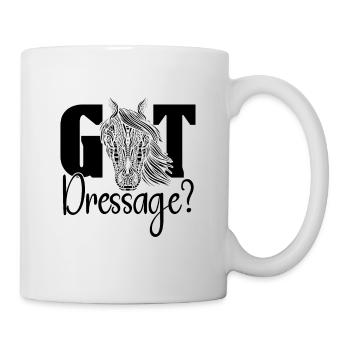 Got Dressage Horse Lover Equines Dressage Rider - Mug blanc - blanc - Droite
