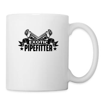 Exotic Pipefitter Repair Man Ouvrier Tuyauteurs - Mug blanc - blanc - Droite