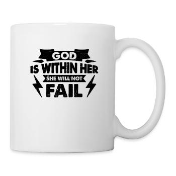 Dieu est en elle Opérateur de radioamateur radioamateur - Mug blanc - blanc - Droite