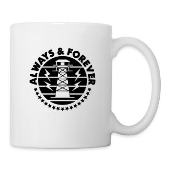 Always & Forever Retro Antenna Ham Radio Operator - Mug - white - Right
