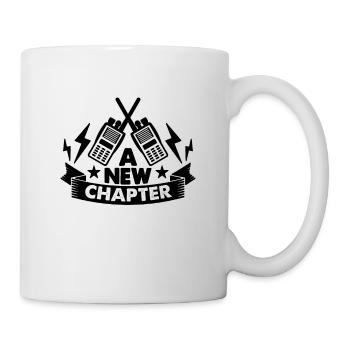 Un nouveau chapitre Ham Radio Channel Ham Radio Operator - Mug blanc - blanc - Droite