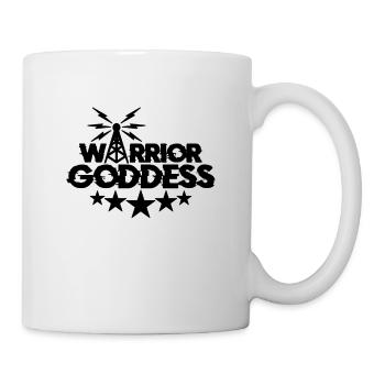 Warrior Goddess Amatuer Radio Ham Radio Operator - Tasse - Weiß - Rechts