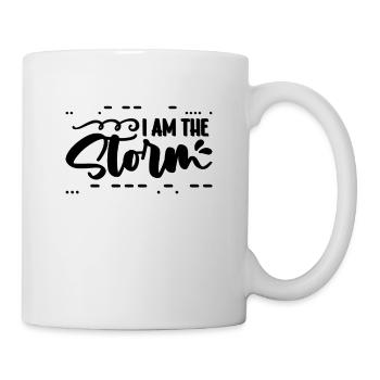 I Am The Storm Loves Frequency Ham Radio Operator - Mug - white - Right