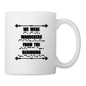We Were Wanderers Radio Tower Ham Radio Operator - Mug - white - Right
