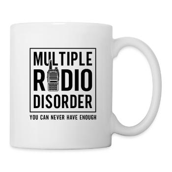 Multiple Radio Disorder Channel Ham Radio Operator - Mug - white - Right