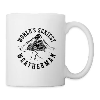 World's Sexiest Meteorology Forecast Meteorologist - Mug - white - Right
