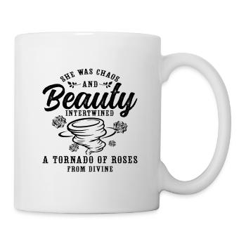She Was Chaos And Tornadoes Storms Tornado Chaser - Mug - white - Right