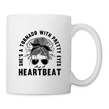 She's A Tornado With Storm Chasing Tornado Chaser - Mug - white - Right