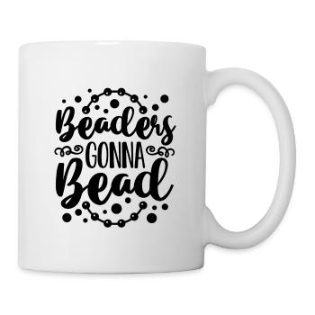 Beaders going to Bead Beading Beadwork Jewelry Beader - Mug - white - Right