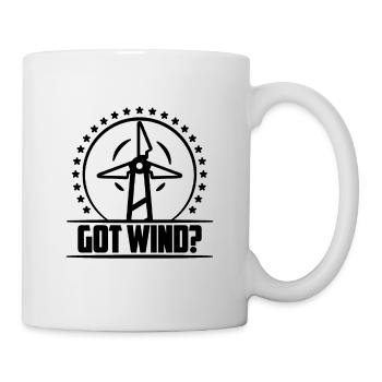 Got Wind Loves Renewable Energy Turbine Technician - Tasse - Weiß - Rechts