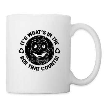 C’est ce qu’il y a dans la boîte Recyclage Go Green Recycler - Mug blanc - blanc - Droite