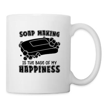 Soap Making Is The Base Of Handicrafts Soap Maker - Tasse - Weiß - Rechts