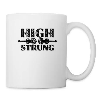 High Strung Violin Loves Classical Music Violinist - Mug - white - Right