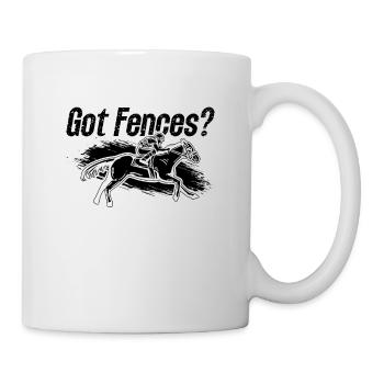 Got Fences Saut d’obstacles Loves Equine Show Jumper - Mug blanc - blanc - Droite