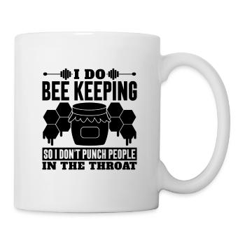 I Do Bee Keeping So Beekeeping Apiarist Beekeeper - Mug - white - Right