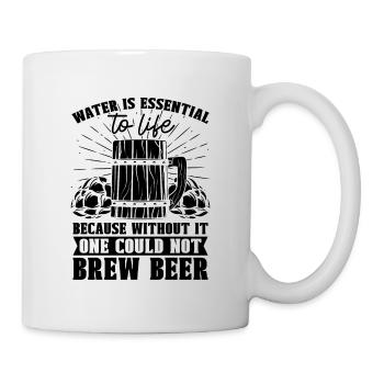 Water Is Essential To Life Home Brewer Beer Brewer - Mug - white - Right