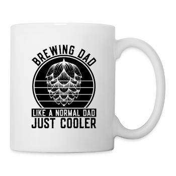 Brewing Dad Like A Retro Beer Lover Beer Brewer - Mug - white - Right